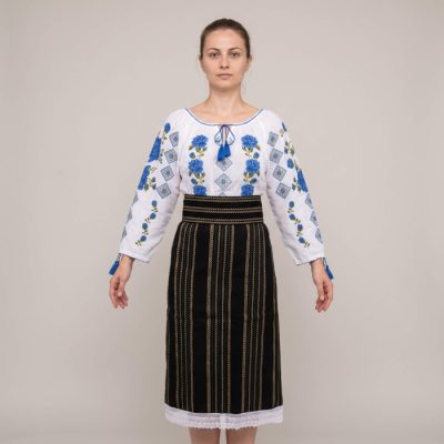Costum popular format din catrinta , brau si ie - Alexia 2