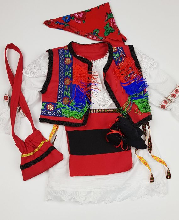 Costum Traditional Botez Fetite Catalina