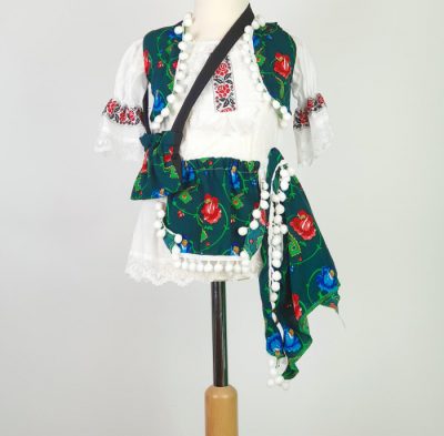 Costum Traditional Fetite 0-12 luni Model IV