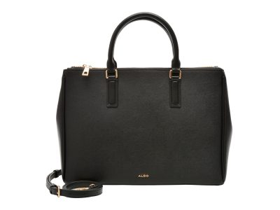 Geanta ALDO neagra, KATHERYN 001, din piele ecologica