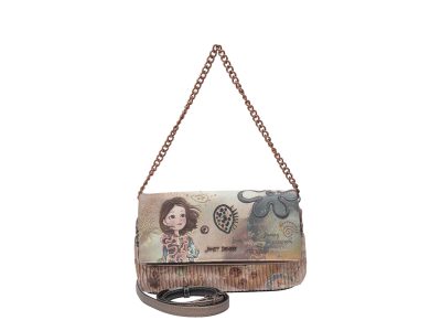 Geanta GRYXX &amp; JANET DENESE multicolor, J147B, din piele ecologica