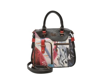 Geanta GRYXX &amp; JANET DENESE multicolor, THE LIGHT, din piele ecologica