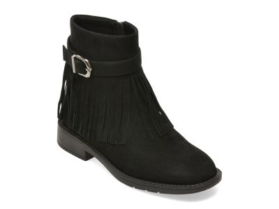 Ghete ALDO negre, FY0377, din piele intoarsa