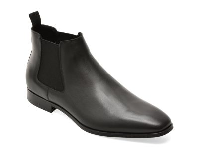 Ghete elegante ALDO negre, SOSA 001, din piele naturala