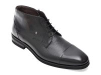 Ghete elegante LE COLONEL negre, 48447, din piele naturala