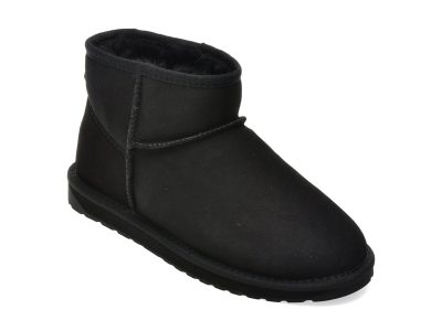 Ghete EMU negre, STINGER MICRO, din piele intoarsa