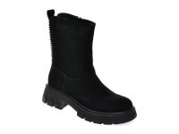 Ghete FLAVIA PASSINI negre, FC90001, din piele intoarsa
