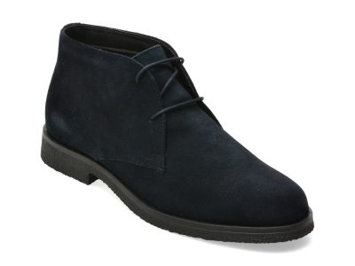 Ghete GEOX bleumarin, U6658D, din piele intoarsa