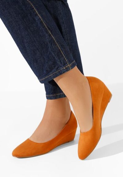Pantofi cu platforma Orsola camel