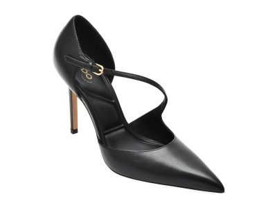 Pantofi eleganti ALDO negri, JANINNE 001, din piele naturala