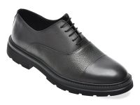 Pantofi eleganti BITE THE BULLET negri, FH410, din piele naturala