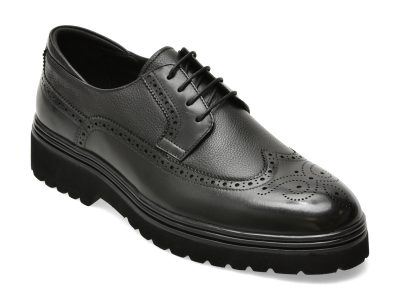 Pantofi eleganti EPICA negri, 18272, din piele naturala