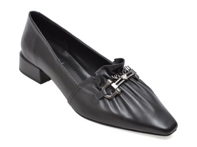 Pantofi eleganti EPICA negri, 354021, din piele naturala