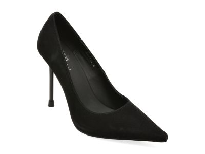 Pantofi eleganti FLAVIA PASSINI negri, 2282X, din piele intoarsa