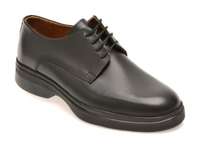 Pantofi eleganti OTTER negri, BR4507, din piele naturala