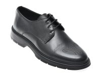 Pantofi eleganti OTTER negri, RG01, din piele naturala