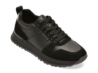 Pantofi sport FLAVIA PASSINI negri, 18362, din piele naturala