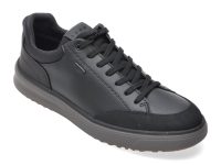 Pantofi sport GEOX negri, U66AJB, din piele ecologica