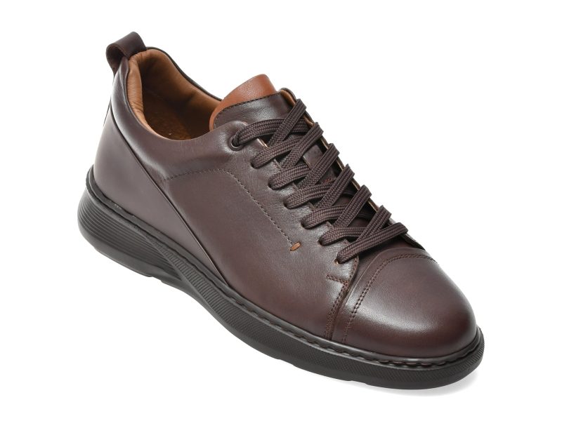 Pantofi sport GRYXX maro, HRZ308, din piele naturala