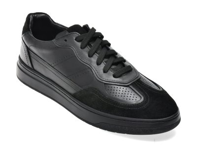 Pantofi sport GRYXX negri, BF040, din piele naturala