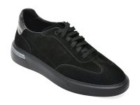 Pantofi sport GRYXX negri, BF048, din piele intoarsa