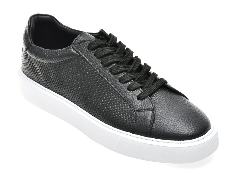 Pantofi sport GRYXX negri, LST110, din piele naturala