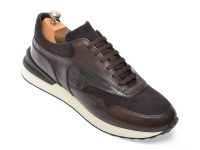 Pantofi sport LE COLONEL maro, 66410, din piele naturala
