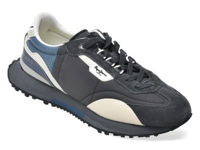Pantofi sport PEPE JEANS bleumarin, MS60033, din material textil