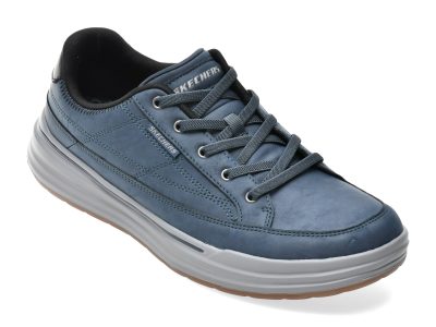 Pantofi sport SKECHERS bleumarin, STERLING, din piele ecologica