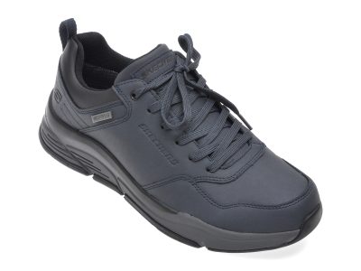 Pantofi sport SKECHERS bleumarin, BENAGO, din piele naturala