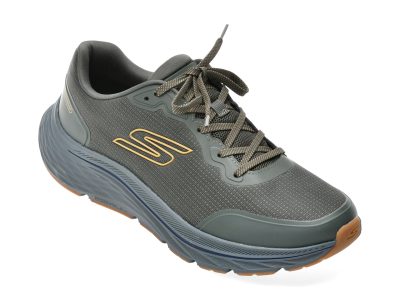 Pantofi sport SKECHERS kaki, GO RUN CONSISTENT 3, din material textil