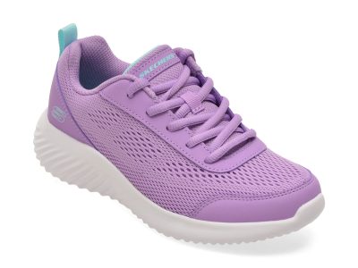 Pantofi sport SKECHERS mov, BOUNDER, din material textil