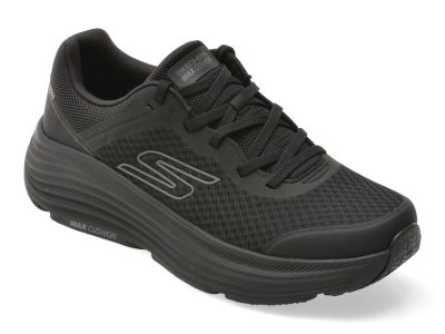 Pantofi sport SKECHERS negri, MAX CUSHIONING ENDEAVOUR, din material textil