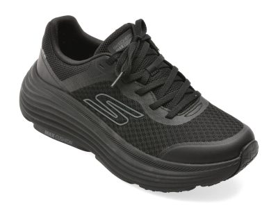 Pantofi sport SKECHERS negri, MAX CUSHIONING ENDEAVOUR, din material textil