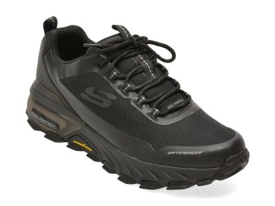 Pantofi sport SKECHERS negri, MAX PROTECT, din material textil