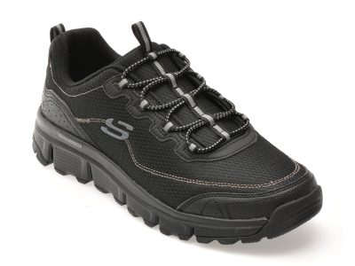 Pantofi sport SKECHERS negri, SUMMITS AT, din material textil
