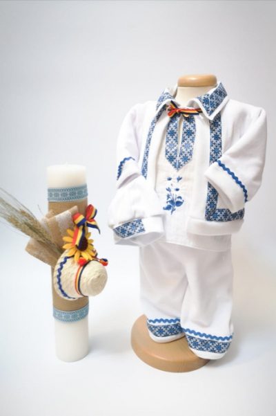Set Botez Traditional Raul 11   Botez Traditional : costumas, lumanare