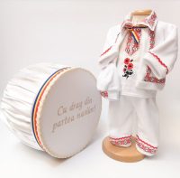 Set Botez Traditional Raul 7 a,     2 piese   Botez Traditional : costumas si cufar brodat