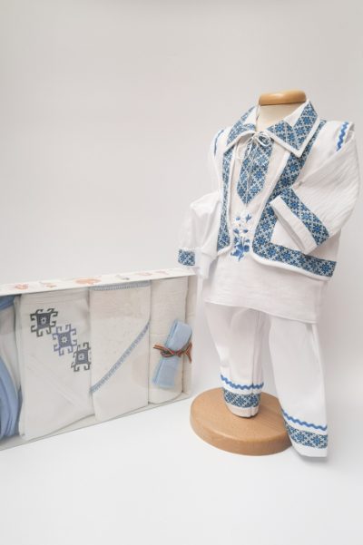 Set Botez Traditional Raul   Botez Traditional : costumas national si trusou Traditional Botez