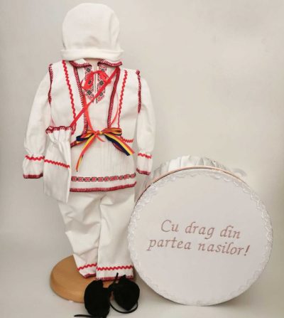 Set Costum National Victoras 11 si Cutie Botez Traditional