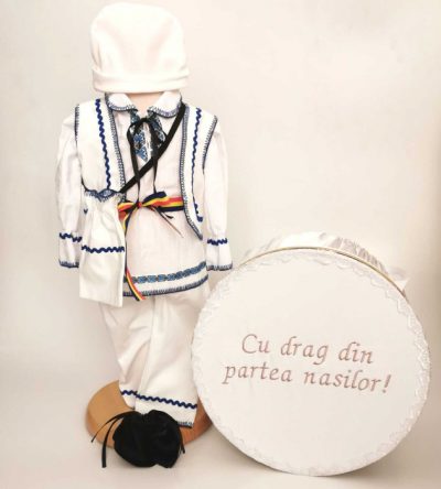 Set Costum National Victoras 14 si Cutie Botez Traditional