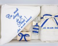 Trusou Botez brodat - Albastru 4