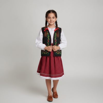 Vesta traditionala fetite Florentina